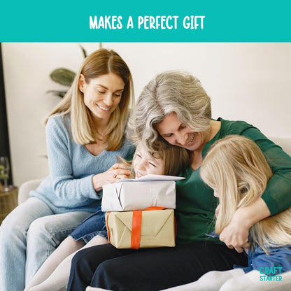 Candle Making Kit for Adults and Kids – No-Melt Sand Wax Candle Craft Set